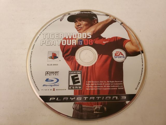 Sony Playstation 3 Tiger Woods PGA Tour 08 video game