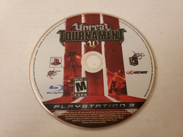 Sony Playstation 3 Unreal Tournament video game