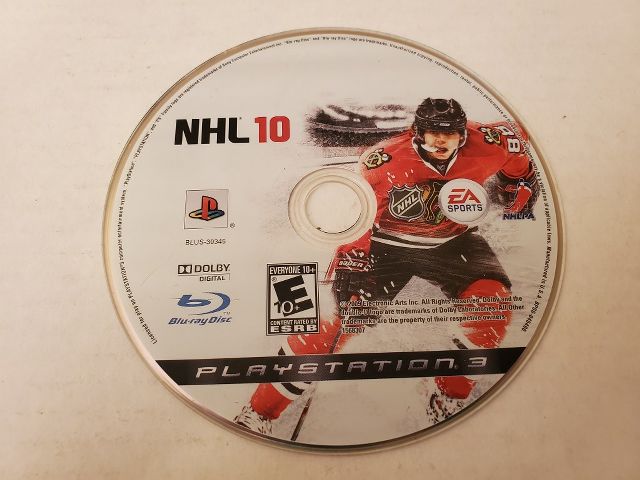Sony Playstation 3 NHL 10 video game