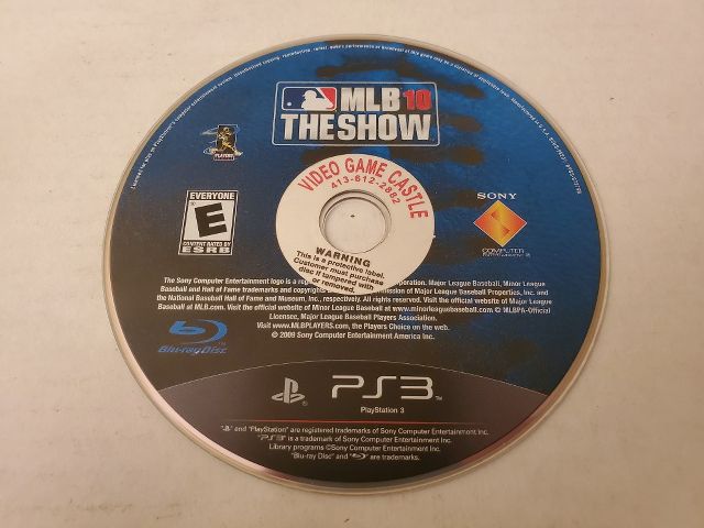 Sony Playstation 3 MLB 10 The Show video game