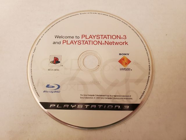 Sony Playstation 3 Welcome to Playstation 3 video game