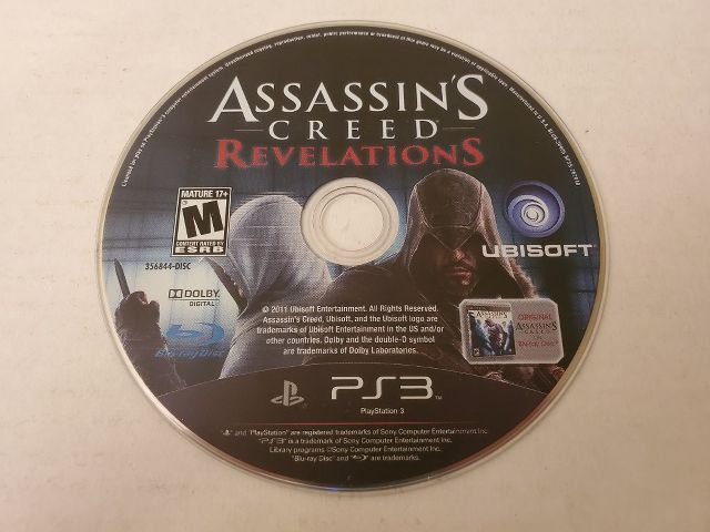 Sony Playstation 3 Assassin's Creed Revelations video game