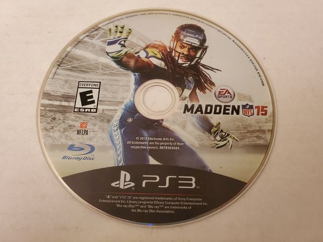 Sony Playstation 3 Madden 15 video game