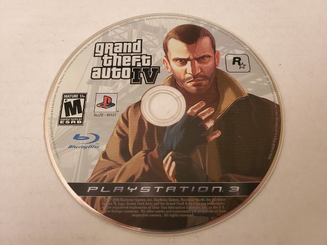 Sony Playstation 3 Grand Theft Auto IV video game