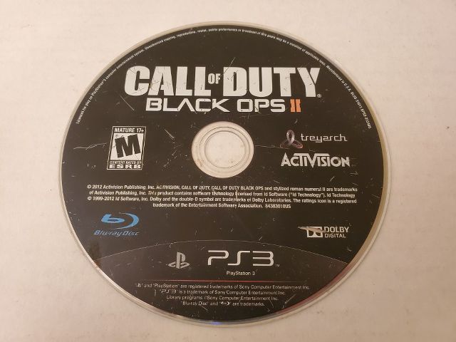 Sony Playstation 3 Call of Duty Black Ops II video game