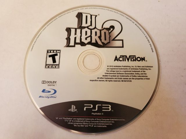 Sony Playstation 3 DJ Hero 2 video game