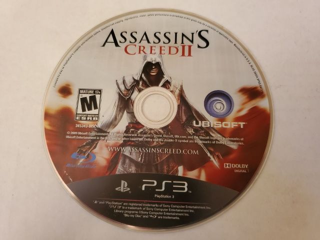 Sony Playstation 3 Assassin's Creed II video game