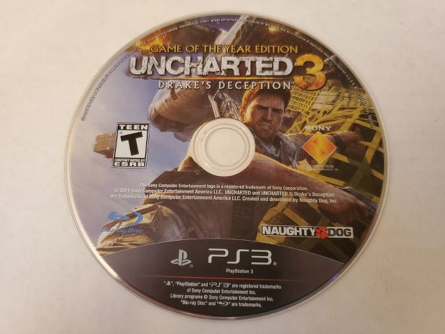 Sony Playstation 3 Uncharted 3 Drake's Deception video game