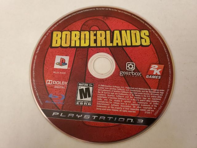 Sony Playstation 3 Borderlands video game