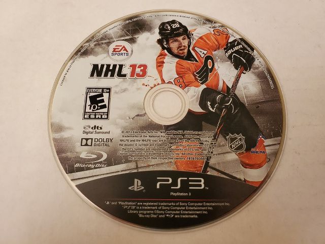 Sony Playstation 3 NHL 13 video game