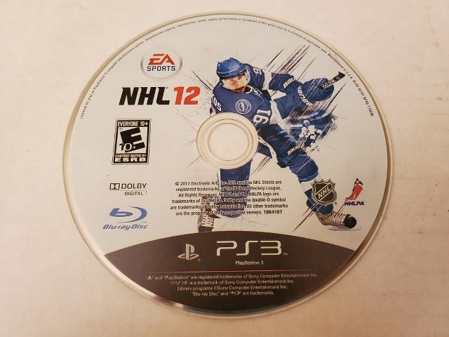 Sony Playstation 3 NHL 12 video game