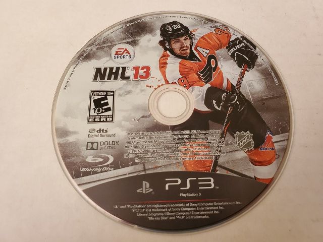 Sony Playstation 3 NHL 13 video game