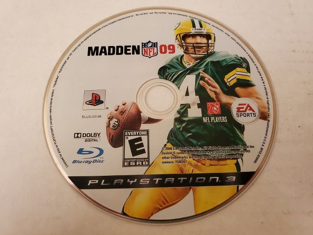 Sony Playstation 3 Madden 09 video game
