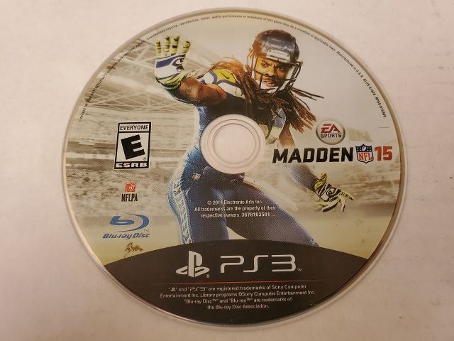 Sony Playstation 3 Madden 15 video game