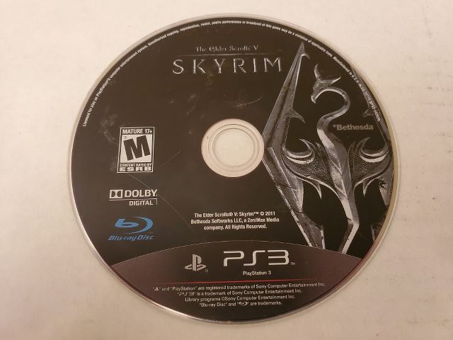 Sony Playstation 3 Skyrim The Elder Scrolls V video game