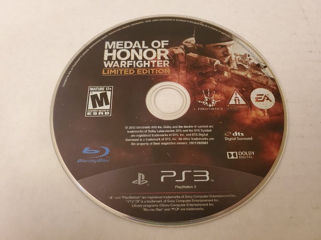 Sony Playstation 3 Medal of Honor Warfighter Limited Edition video game