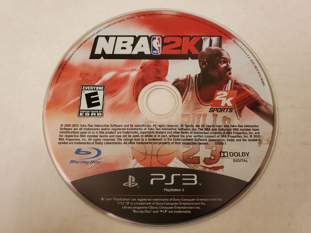 Sony Playstation 3 NBA 2K11 video game