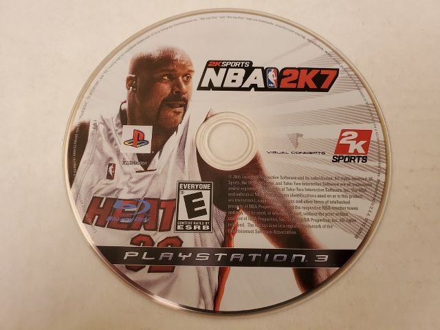 Sony Playstation 3 NBA 2K7 video game