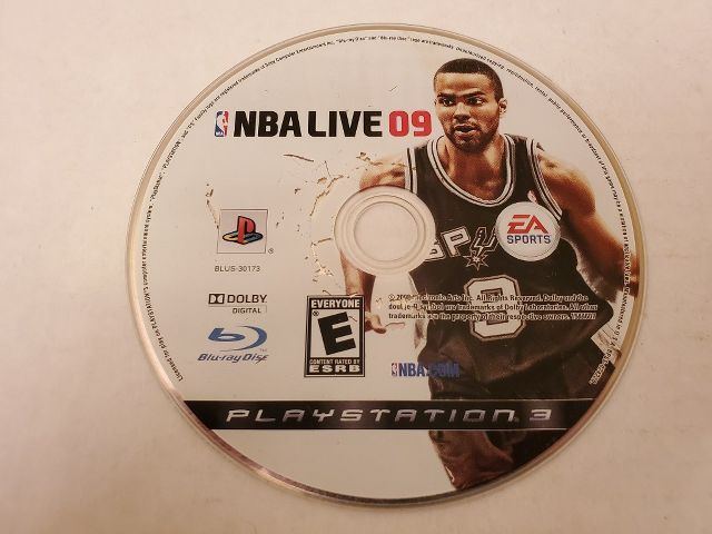 Sony Playstation 3 NBA Live 09 video game