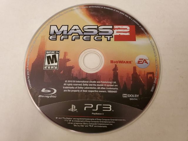 Sony Playstation 3 Mass Effect 2 video game