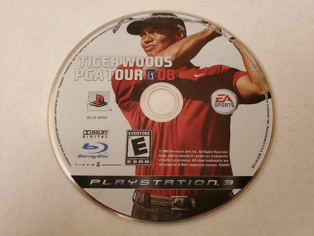 Sony Playstation 3 Tiger Woods PGA Tour 08 video game