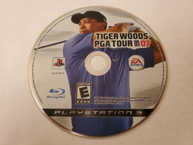 Sony Playstation 3 Tiger Woods PGA Tour 07 video game