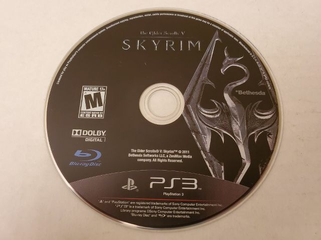 Sony Playstation 3 Skyrim The Elder Scrolls V video game