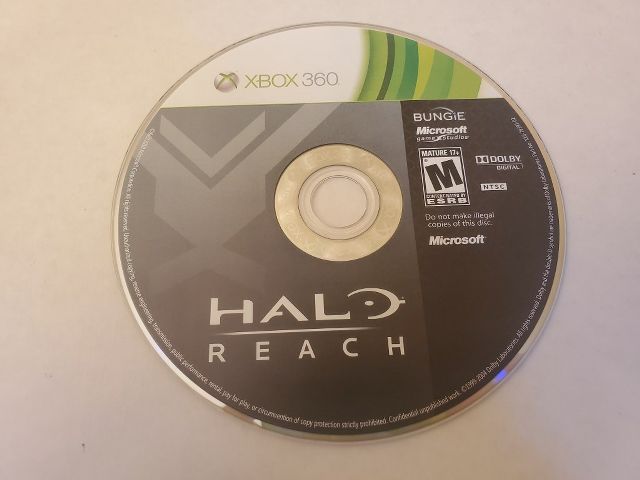 Microsoft Xbox 360 Halo Reach video game