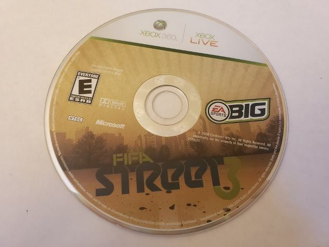 Microsoft Xbox 360 FIFA Street 3 video game