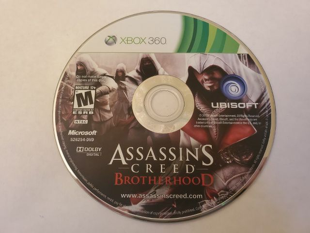 Microsoft Xbox 360 Assassin's Creed Brotherhood video game