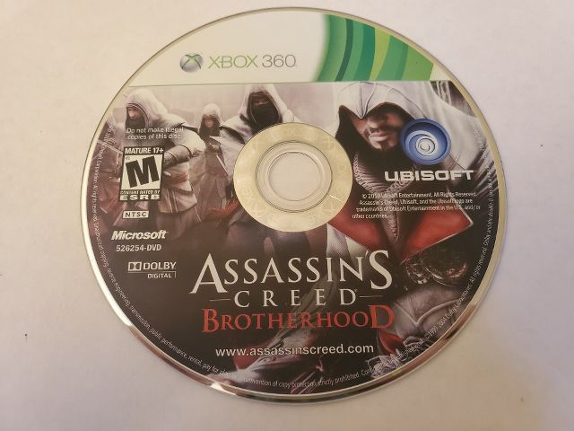 Microsoft Xbox 360 Assassin's Creed Brotherhood video game