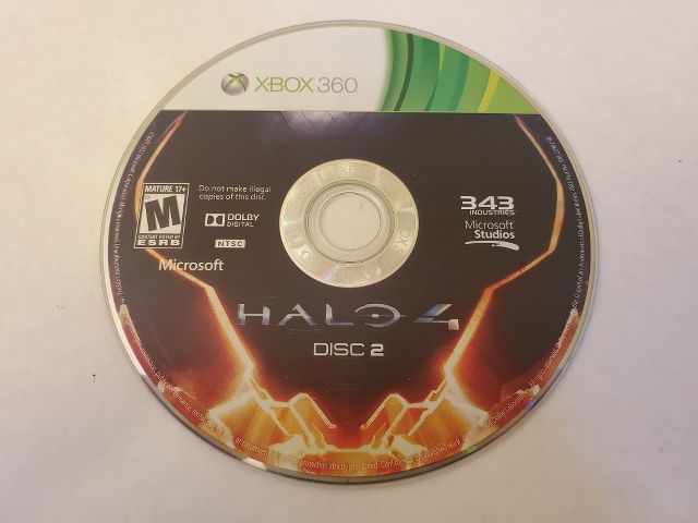 Microsoft Xbox 360 Halo 4 Disc 2 video game