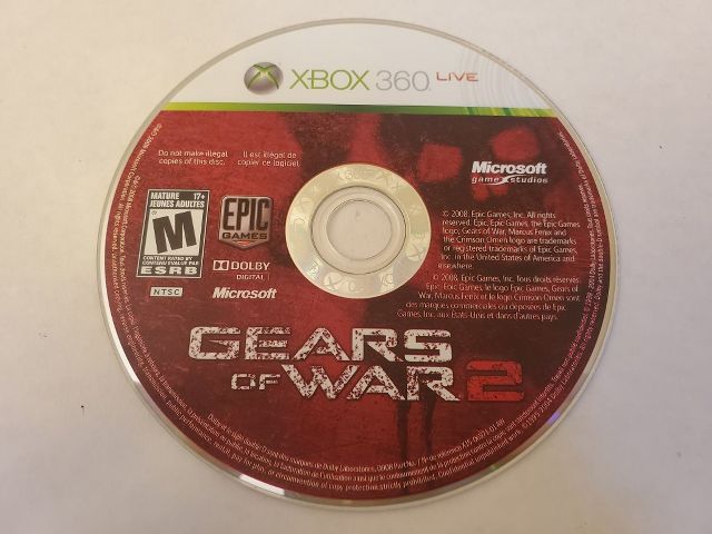 Microsoft Xbox 360 Gears of War 2 video game