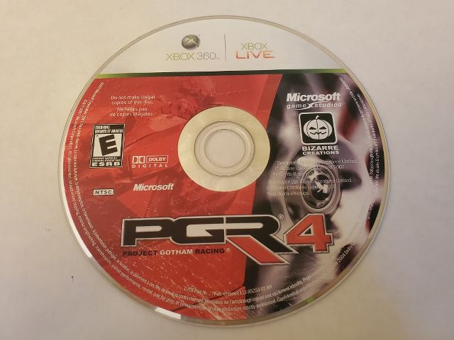 Microsoft Xbox 360 Project Gotham Racing 4 video game