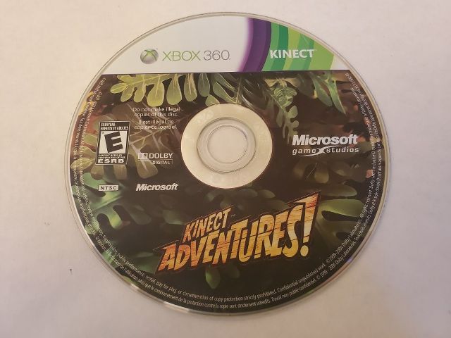 Microsoft Xbox 360 Kinect Adventures! video game