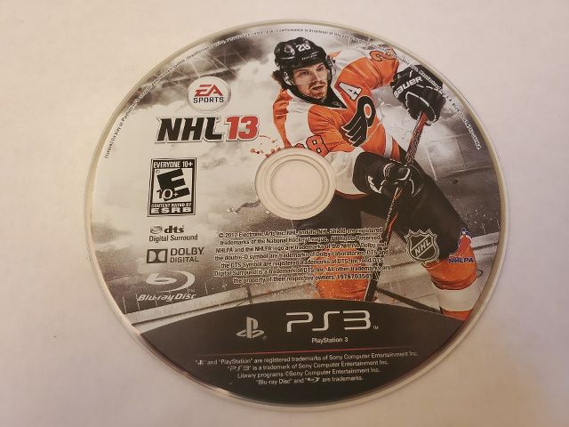 Sony Playstation 3 NHL 13 video game