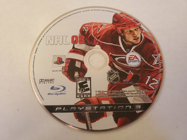 Sony Playstation 3 NHL 08 video game