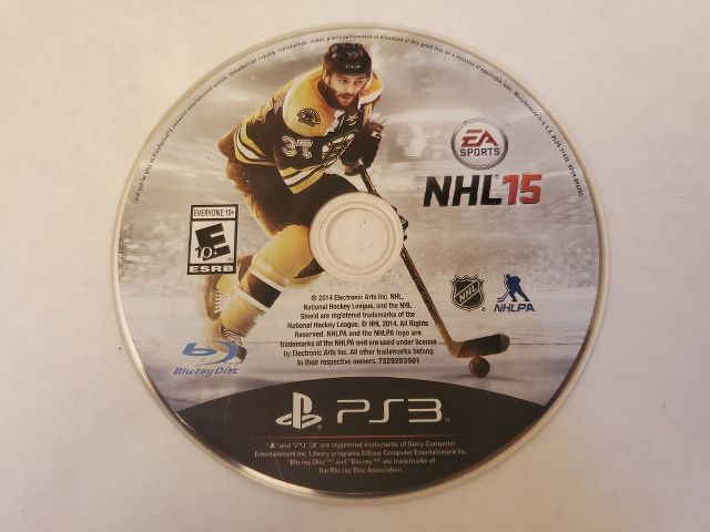 Sony Playstation 3 NHL 15 video game