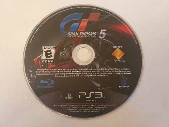 Sony Playstation 3 Gran Turismo 5 video game