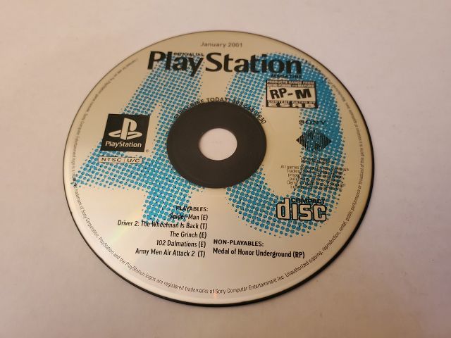 Sony Playstation 1 Playstation January 2001 video game