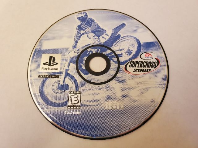 Sony Playstation 1 Supercross 2000 video game