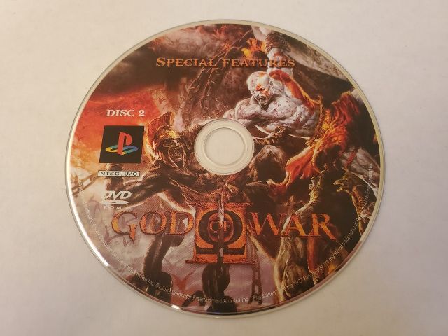 Sony Playstation 2 God of War II Disc 2 video game