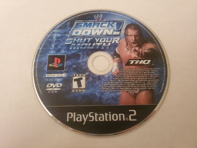 Sony Playstation 2 Smack Down Shut Your Mouth video game