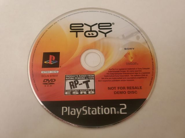 Sony Playstation 2 Eye Toy video game