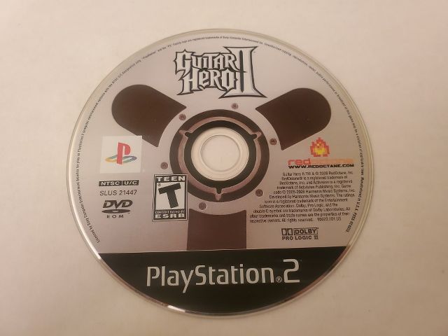 Sony Playstation 2 Guitar Hero II video game