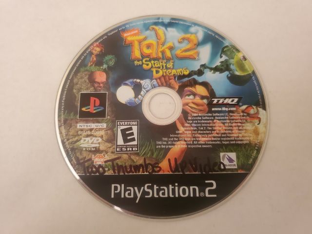 Sony Playstation 2 Tak 2 the Staff of Dreams video game