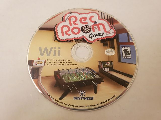 Nintendo Wii Rec Room Games video game