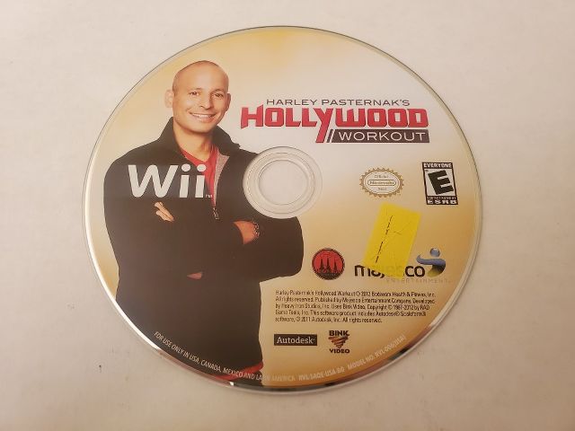 Nintendo Wii Hollywood Workout video game