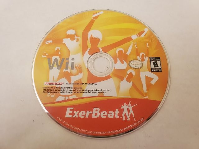 Nintendo Wii ExerBeat video game