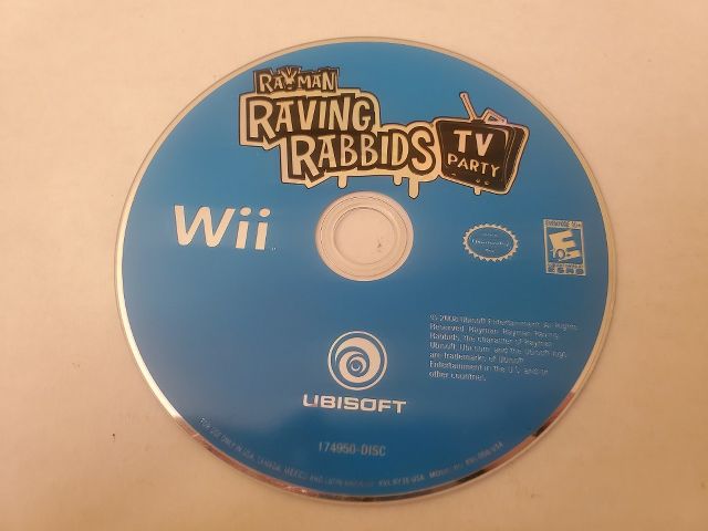 Nintendo Wii Raving Rabbids video game